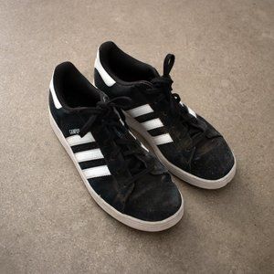 Adidas Black Campus Shoes | Size 6.5